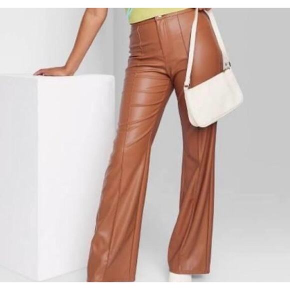 Wild Fable Faux Leather Pants - Picture 2 of 6